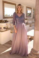 Nox Anabel MF-103 Floor Length Mother's Formal Gown